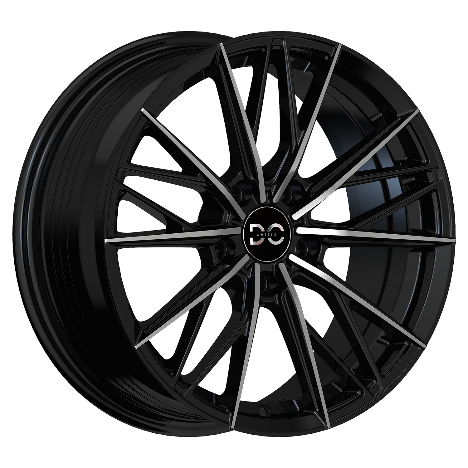 DC08 Black Machined Face
