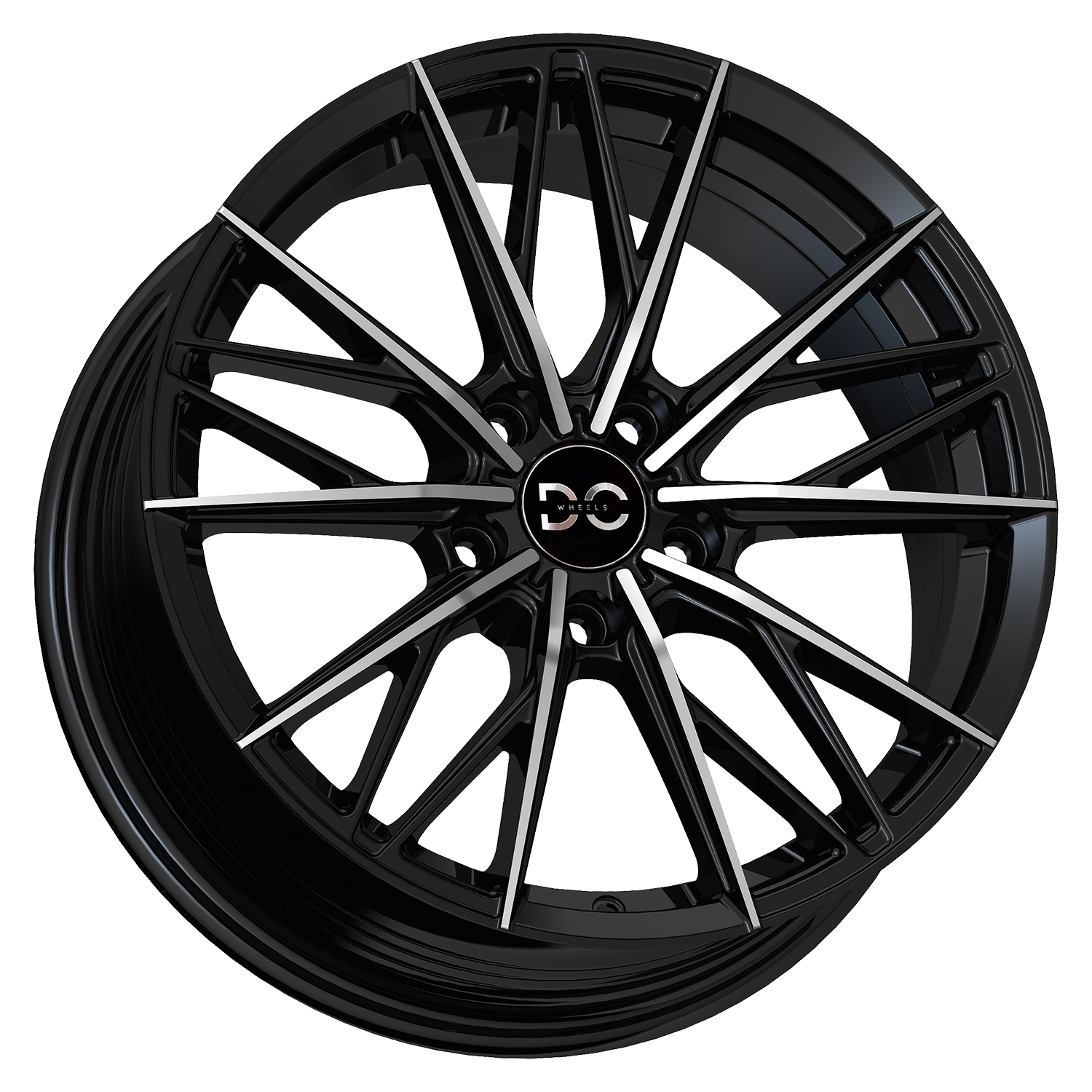DC08 Black Machined Face